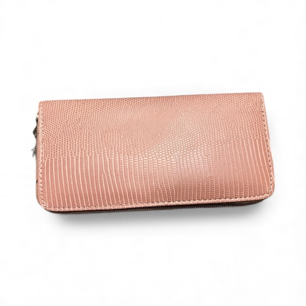 Chic Pink Textured Wallet - Picture 2 of 3
